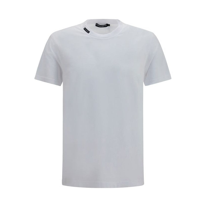 Dolce & Gabbana White Cotton T-Shirt