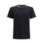 Dolce & Gabbana Black Cotton T-Shirt