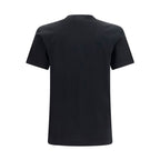 Dolce & Gabbana Black Cotton T-Shirt