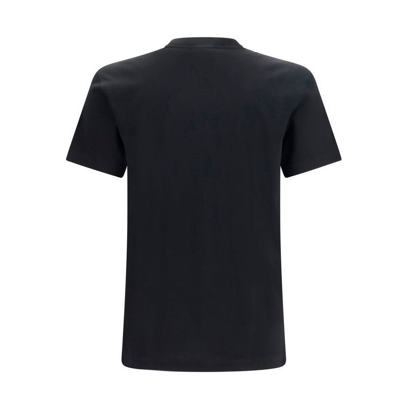 Dolce & Gabbana Black Cotton T-Shirt