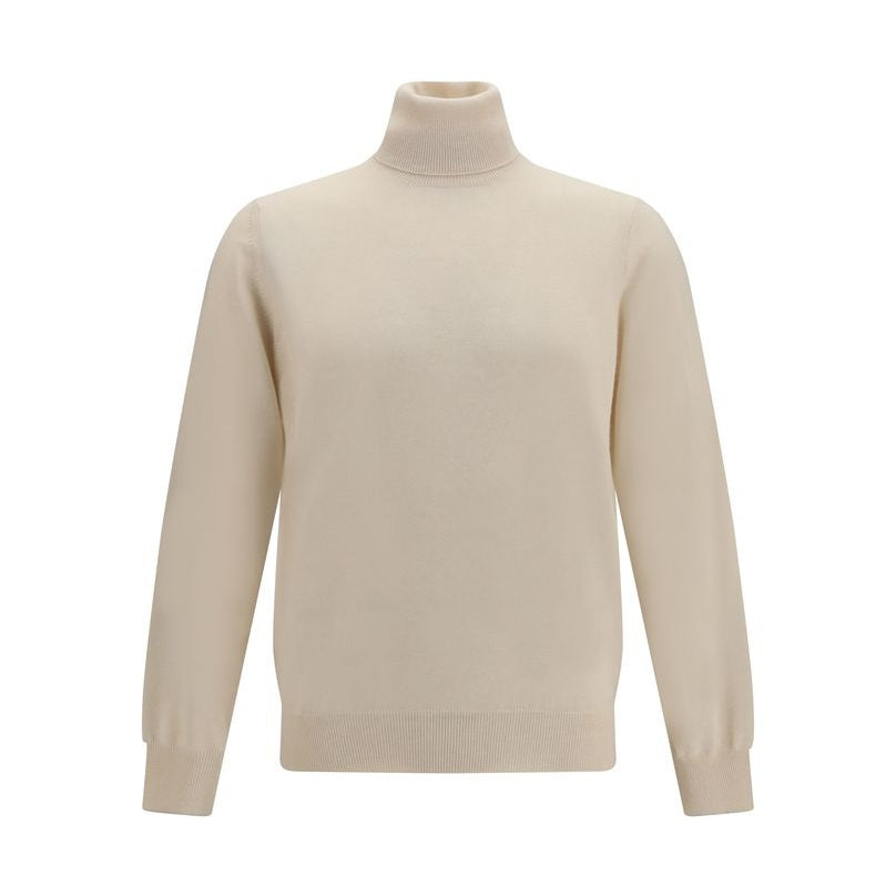 Brunello Cucinelli Beige Cashmere Turtleneck