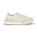 Dolce & Gabbana Beige Calf Leather Bos Taurus Sneakers