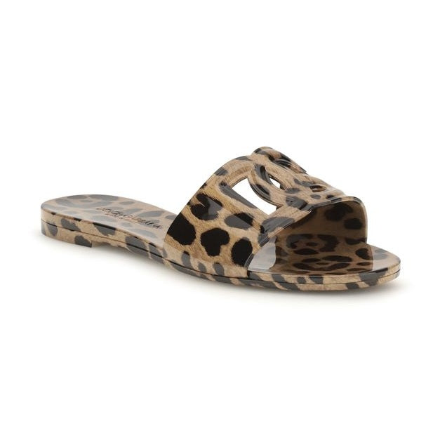 Dolce & Gabbana Multicolor Rubber Flat Sandals