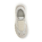Dolce & Gabbana Beige Calf Leather Bos Taurus Sneakers