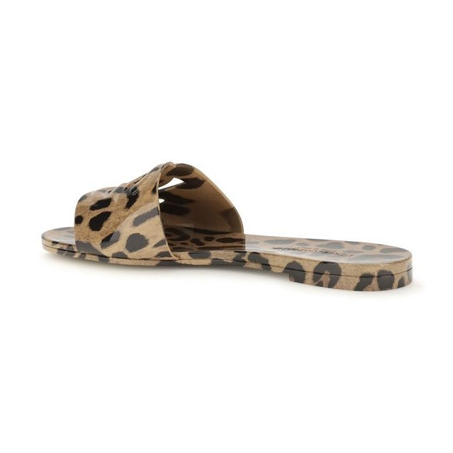 Dolce & Gabbana Multicolor Rubber Flat Sandals