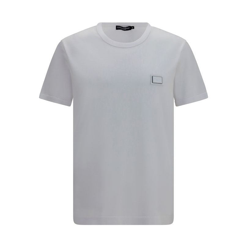 Dolce & Gabbana White Cotton T-Shirt