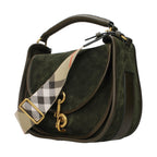Burberry Green Leather Handbag