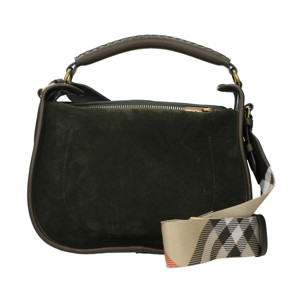 Burberry Green Leather Handbag