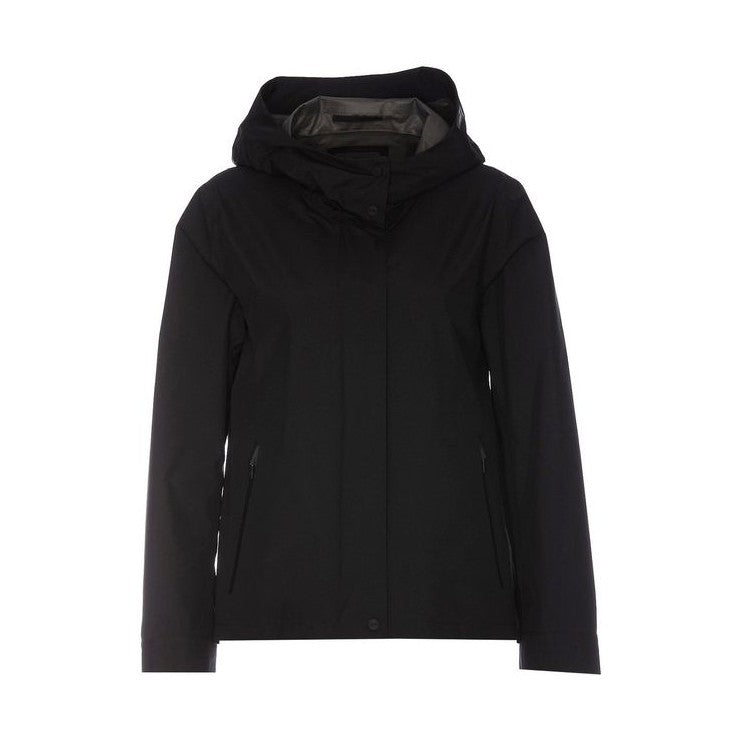 Herno Black Polyester Shell Jacket
