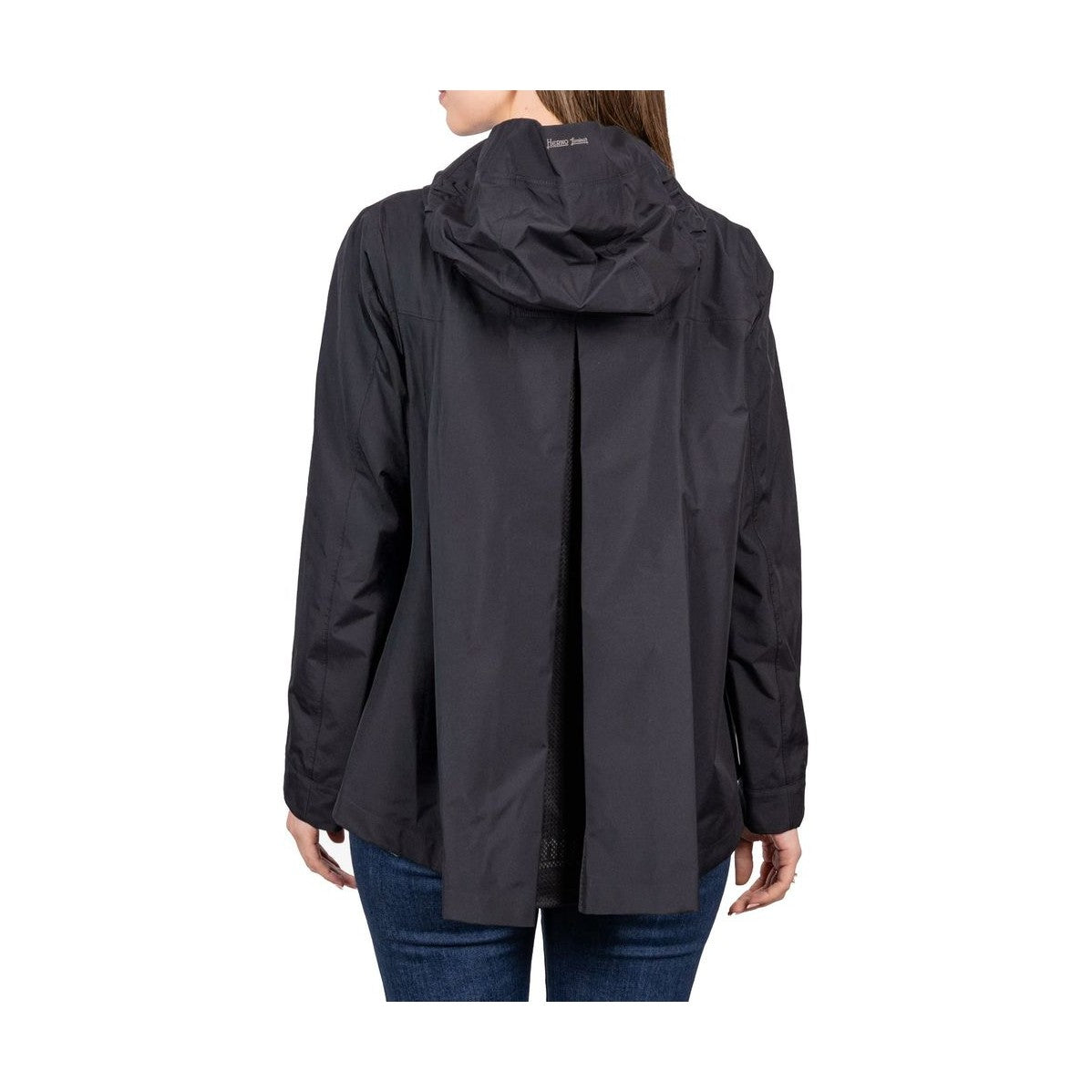 Herno Black Polyester Shell Jacket