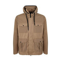 Herno Brown Cotton Shell Jacket