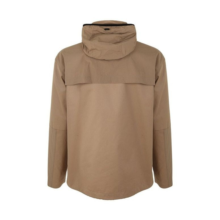 Herno Brown Cotton Shell Jacket