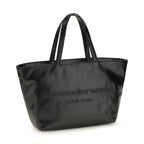 Alexander Wang Black Calf Leather Bos Taurus Shoulder Bag