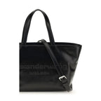 Alexander Wang Black Calf Leather Bos Taurus Shoulder Bag