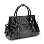 Miu Miu Black Calf Leather Bos Taurus Handbag