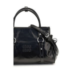Miu Miu Black Calf Leather Bos Taurus Handbag