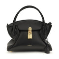 Balmain Black Calf Leather Bos Taurus Handbag