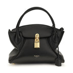 Balmain Black Calf Leather Bos Taurus Handbag