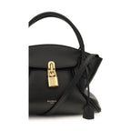 Balmain Black Calf Leather Bos Taurus Handbag