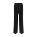 Dolce & Gabbana Black Virgin Wool Casual Pants