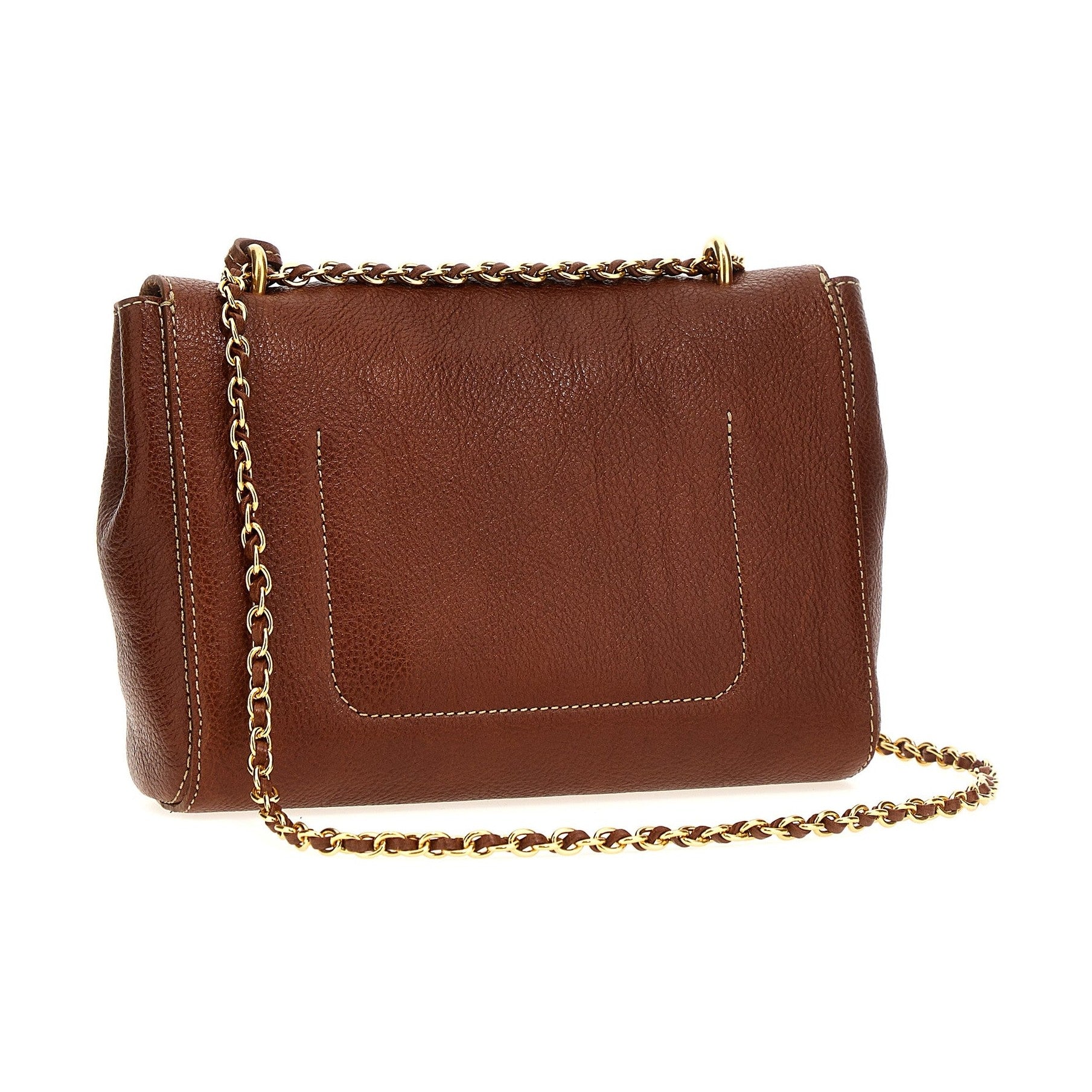 Mulberry Brown Bovine Leather Crossbody Bag