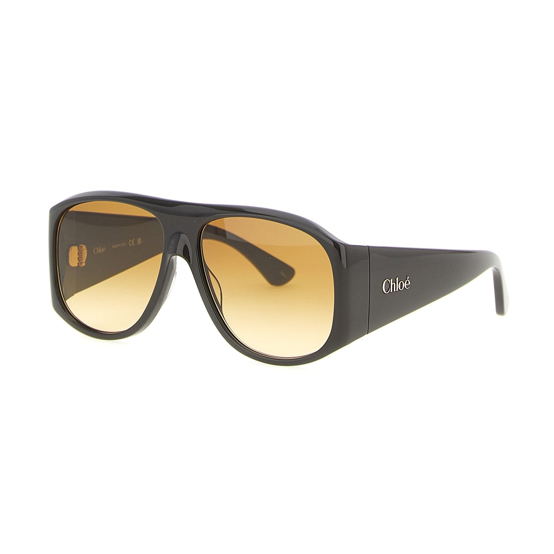 Chloé Brown Acetate Sunglasses