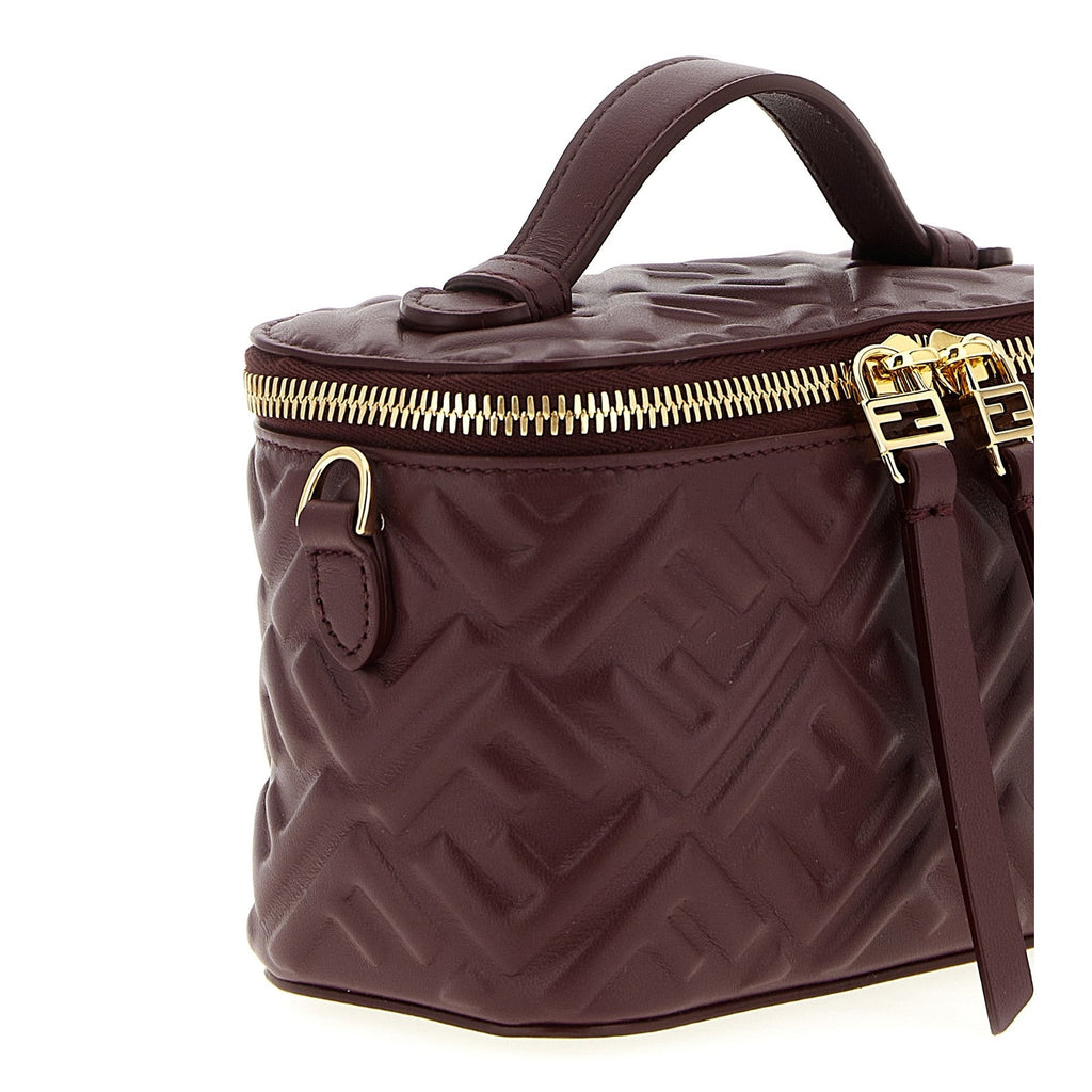 Fendi Multicolor Lamb Leather Handbag