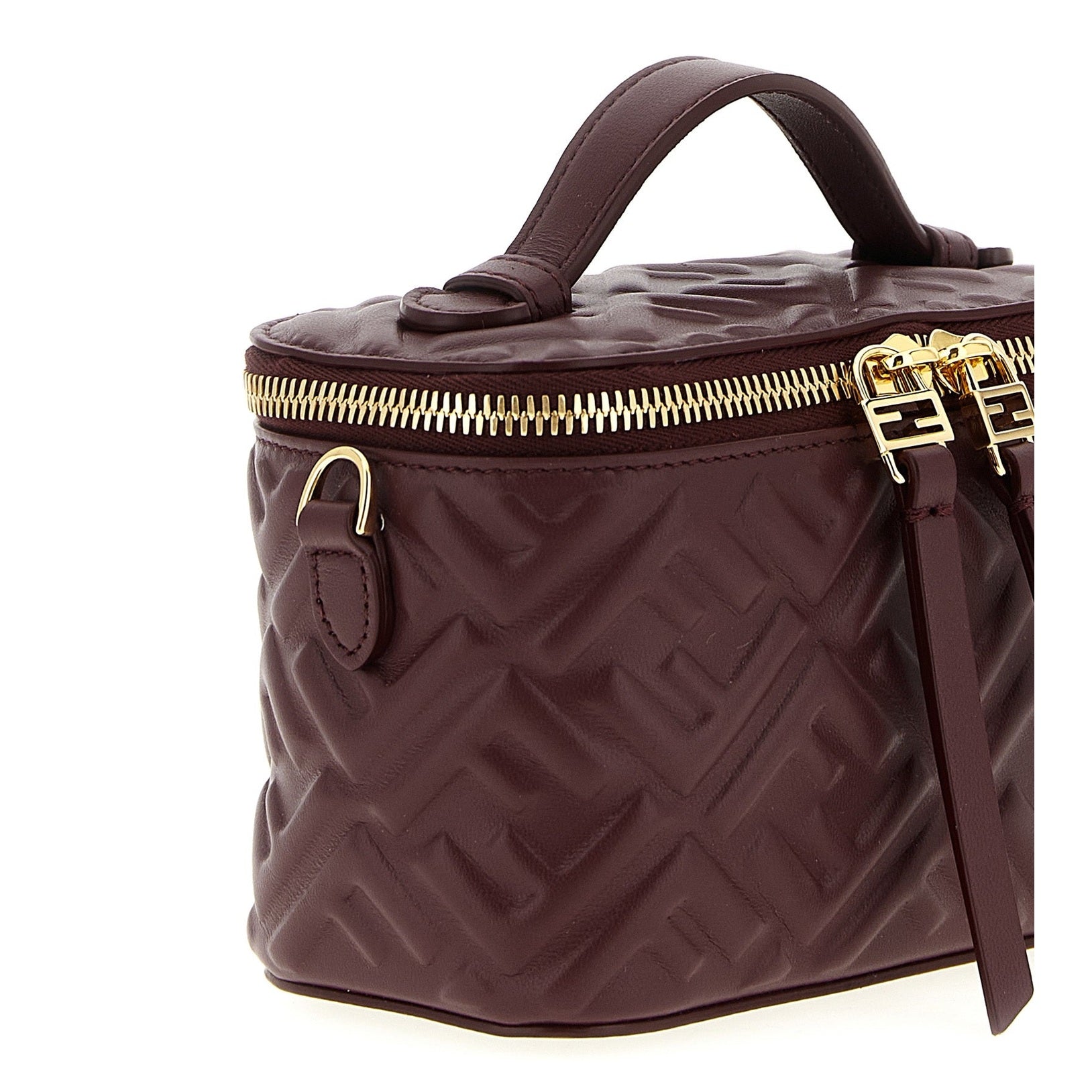 Fendi Multicolor Lamb Leather Handbag