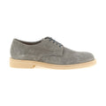 Brunello Cucinelli Gray Leather Oxfords And Derbies