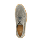 Brunello Cucinelli Gray Leather Oxfords And Derbies