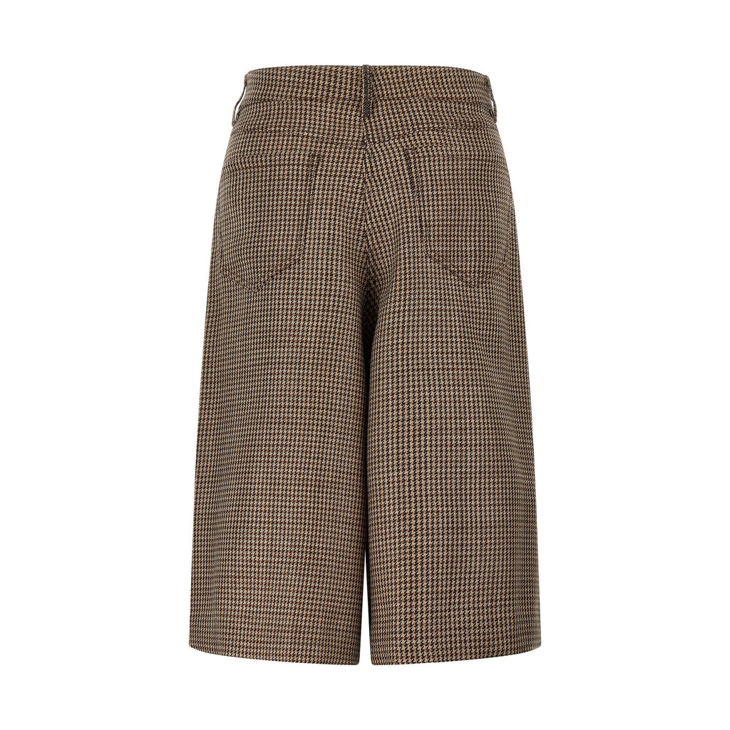 Brunello Cucinelli Brown Virgin Wool Bermuda Shorts