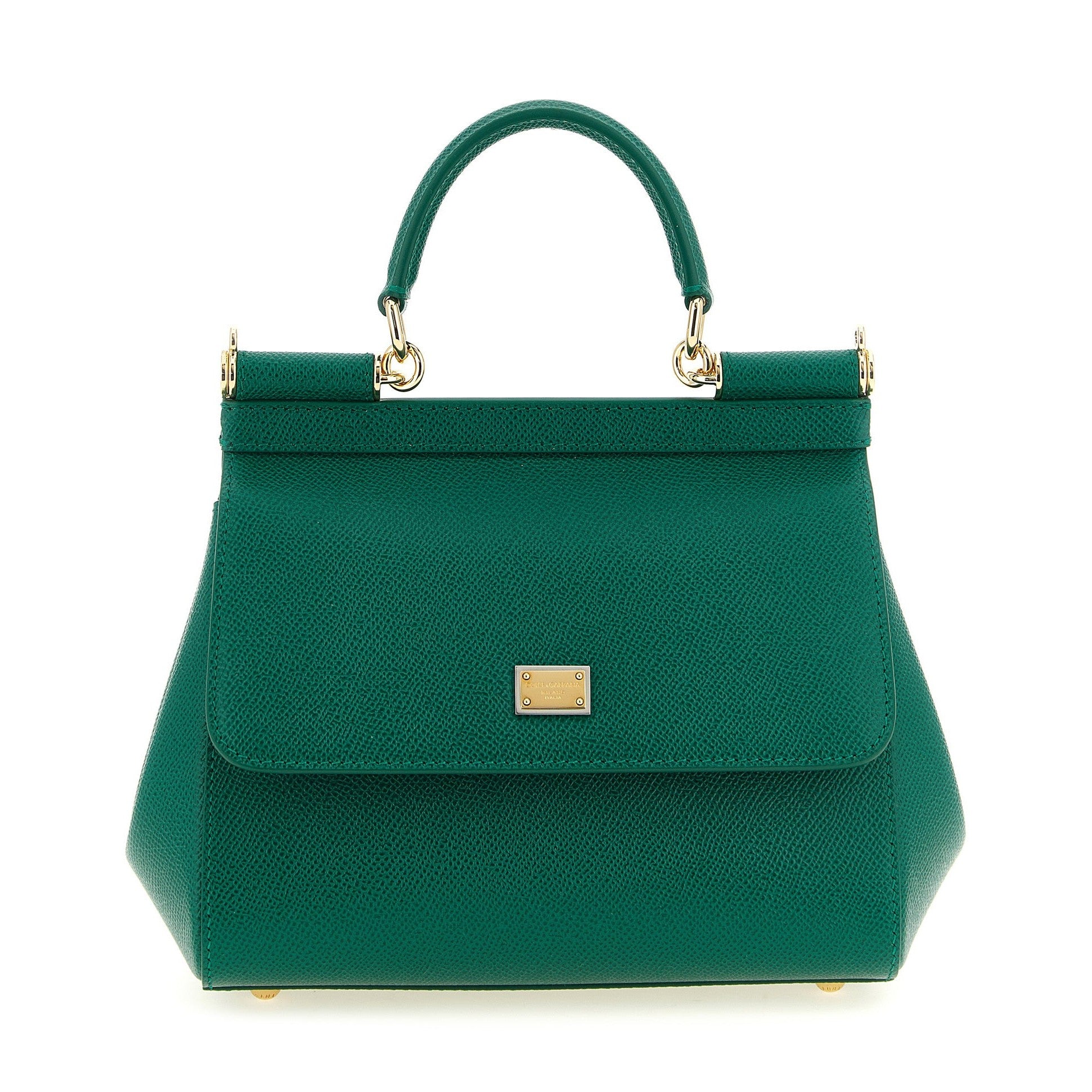 Dolce & Gabbana Bicolor Calfskin Handbag
