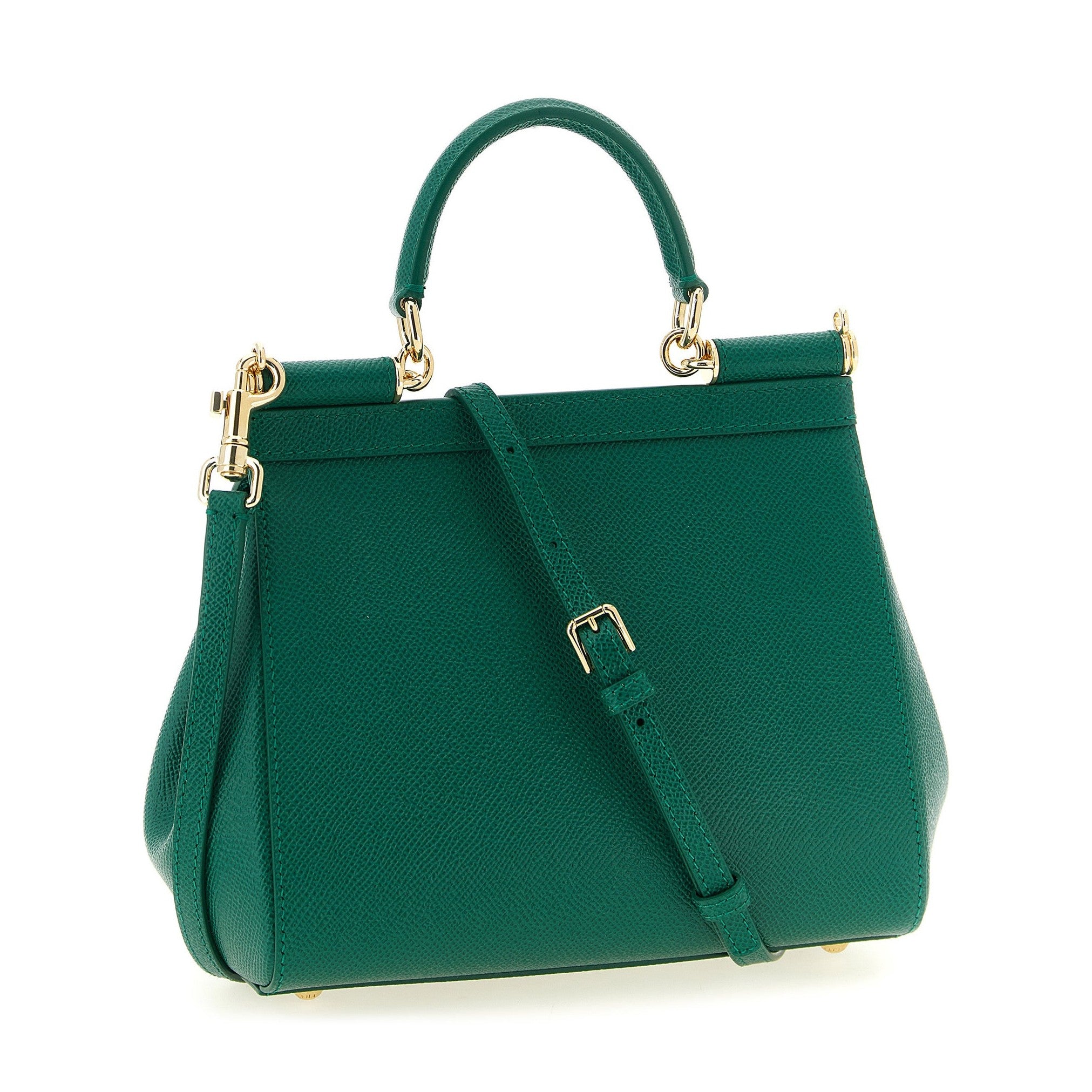 Dolce & Gabbana Bicolor Calfskin Handbag