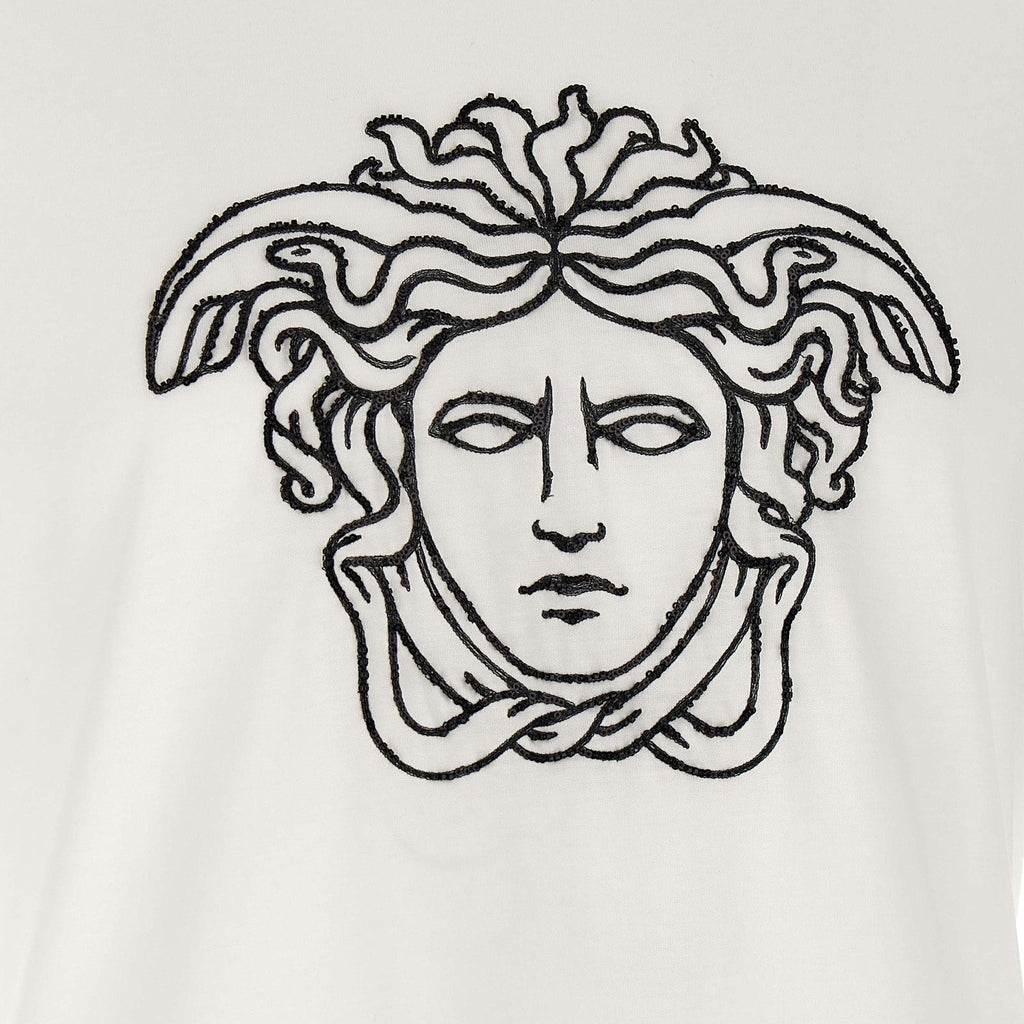 Versace Bicolor Cotton T-Shirt