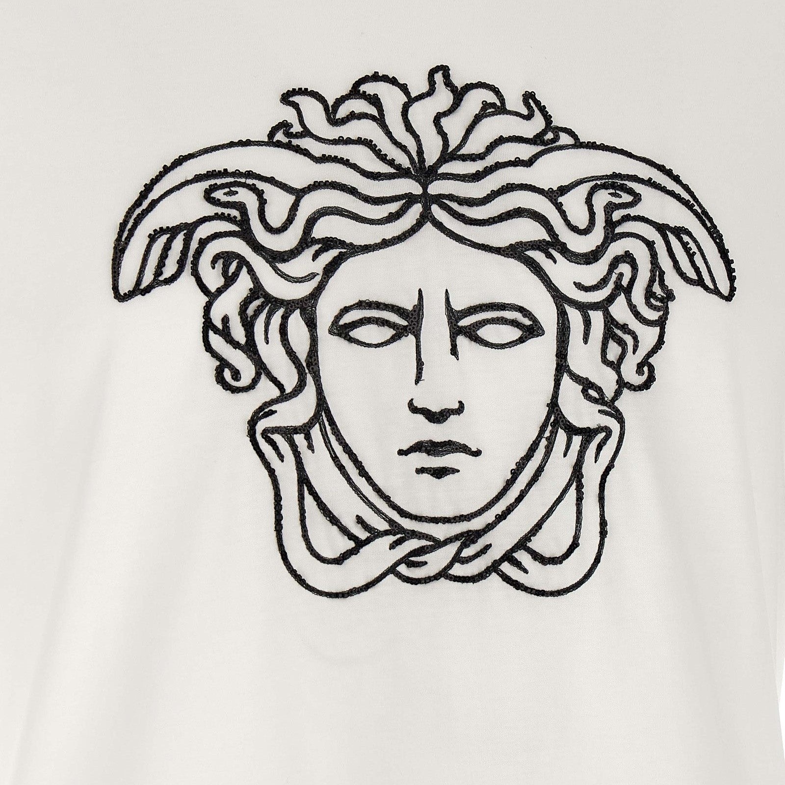 Versace Bicolor Cotton T-Shirt