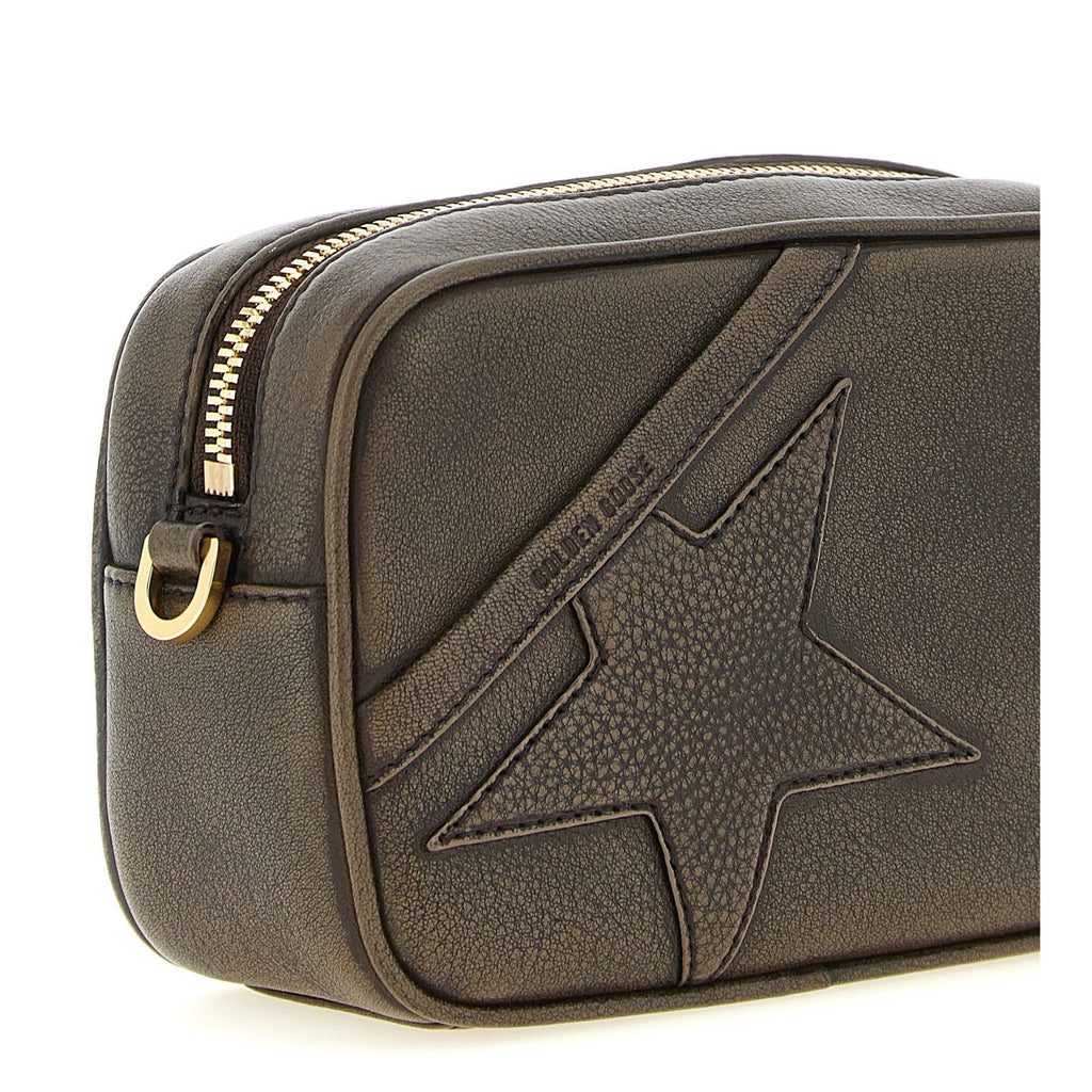 Golden Goose Brown Cowhide Clutch Bag
