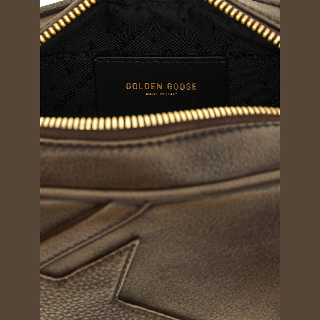 Golden Goose Brown Cowhide Clutch Bag