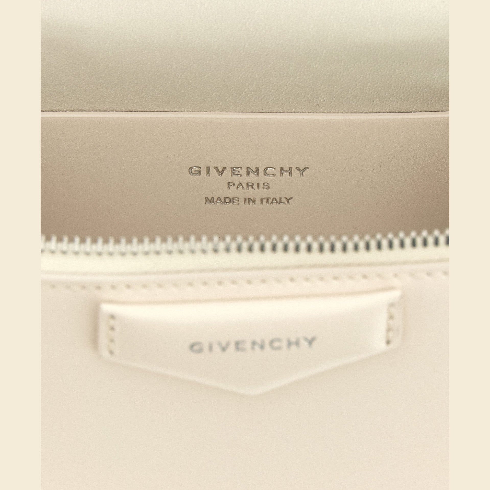 Givenchy White Leather Crossbody Bag