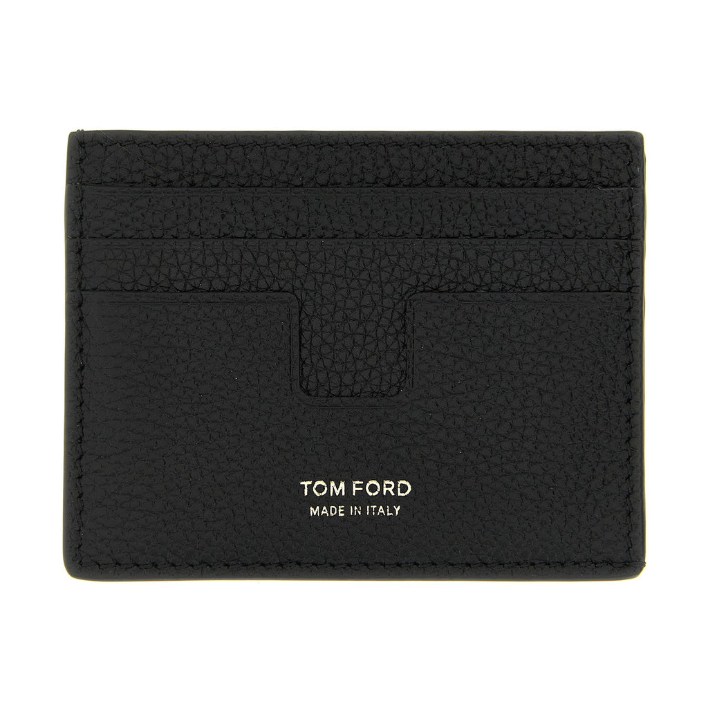 Tom Ford Black Calfskin Cardholder
