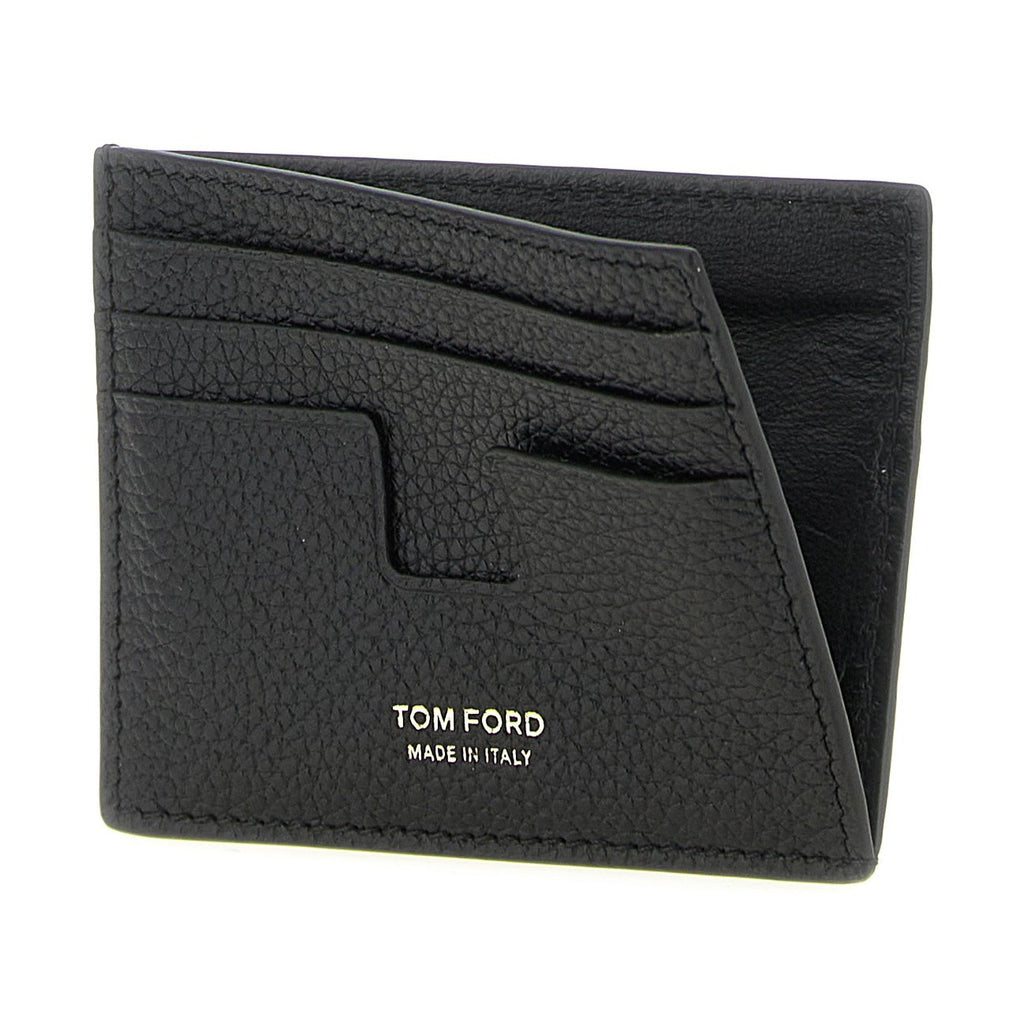 Tom Ford Black Calfskin Cardholder