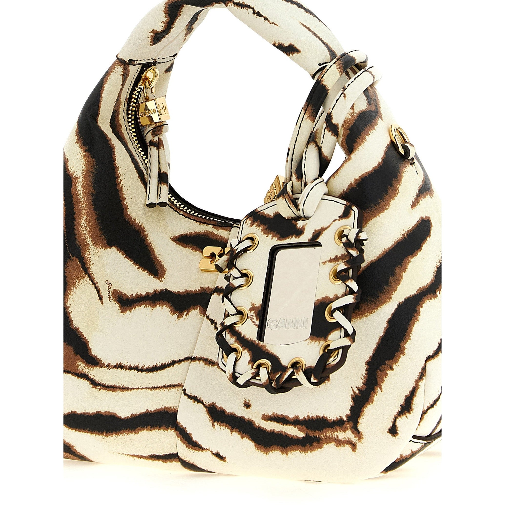 Ganni Multicolor Polyester Handbag