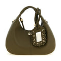 Ganni Bicolor Polyester Handbag