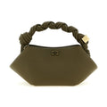 Ganni Bicolor Polyester Handbag