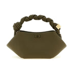Ganni Bicolor Polyester Handbag