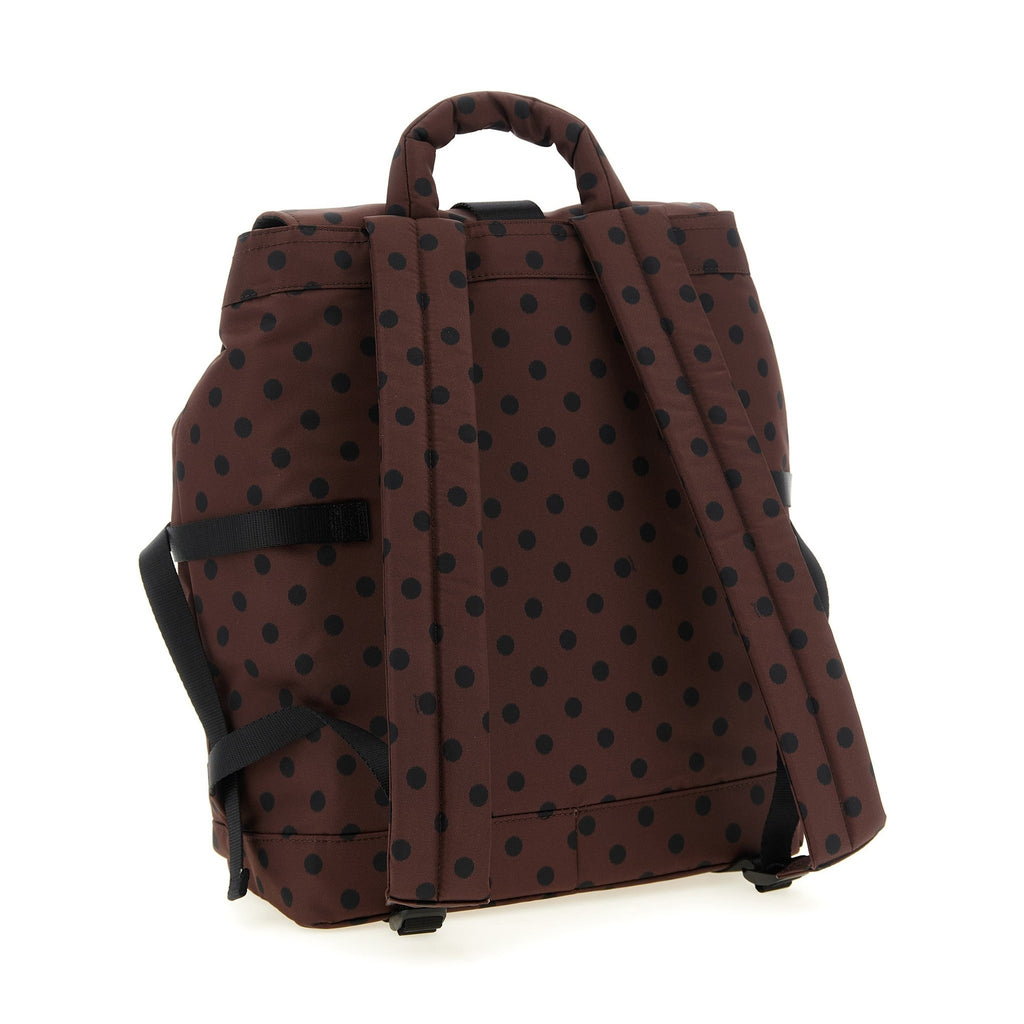 Ganni Brown Recycled Polyamide Backpack
