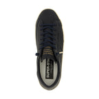 Golden Goose Blue Cowhide Low Top Sneakers