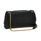 Saint Laurent Black Leather Shoulder Bag