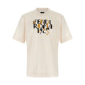 Fendi White Cotton T-Shirt