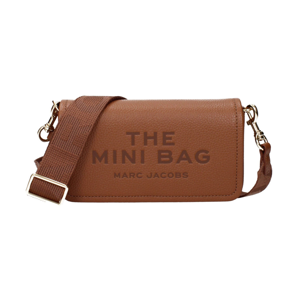 Marc Jacobs Brown Leather Crossbody Bag