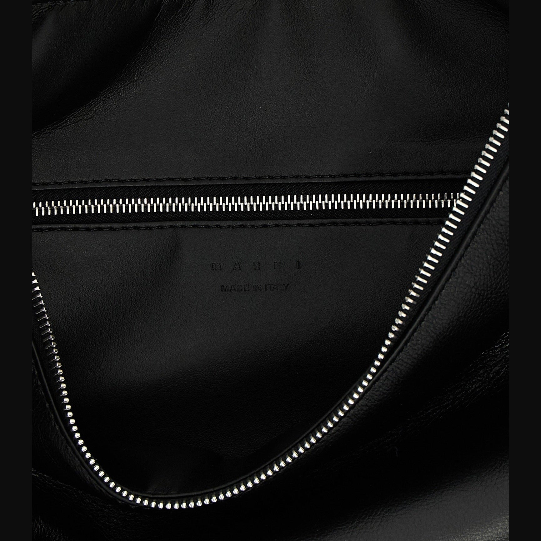 Marni Black Calfskin Shoulder Bag